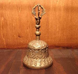 Italian brass hand bell