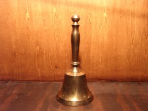 Italian brass hand bell