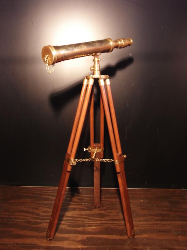 イタリア製望遠鏡、真鍮望遠鏡　LCM 5404（3）