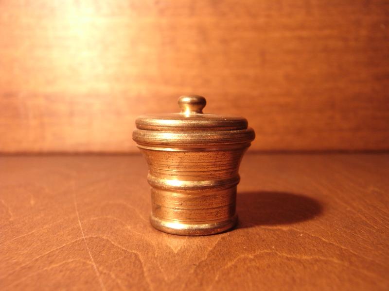 Italian mini brass bucket