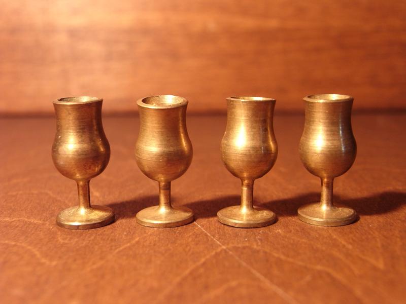 Italian mini brass cup