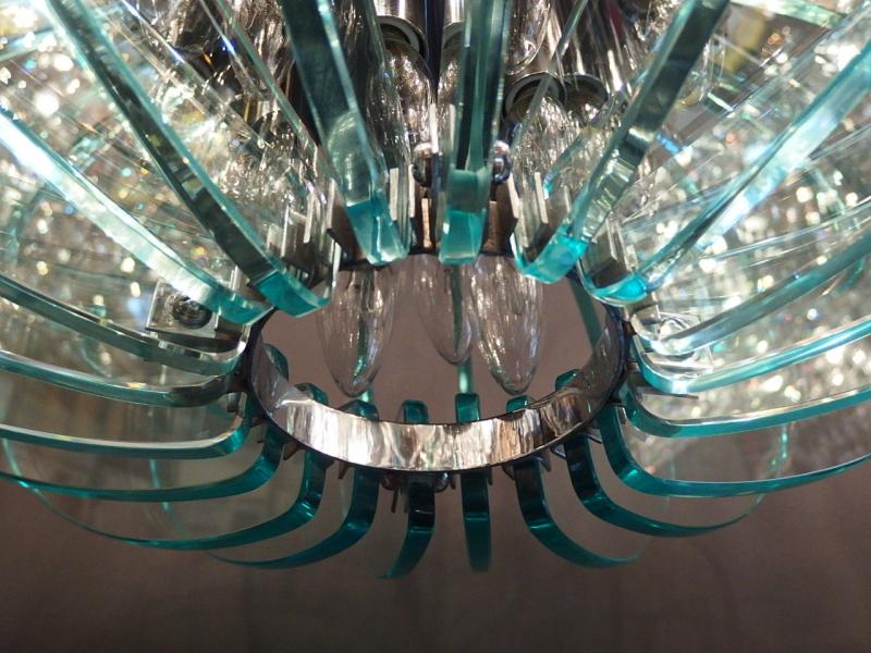 ヴィンテージ Fontana Ate chandelier レア USH 1129(4)