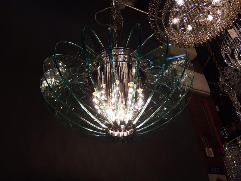 ヴィンテージ Fontana Ate chandelier レア USH 1129(7)