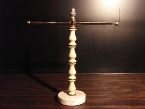 Italian marble accessory display stand