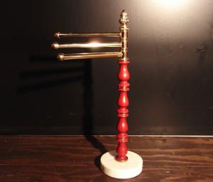 Italian marble accessory display stand