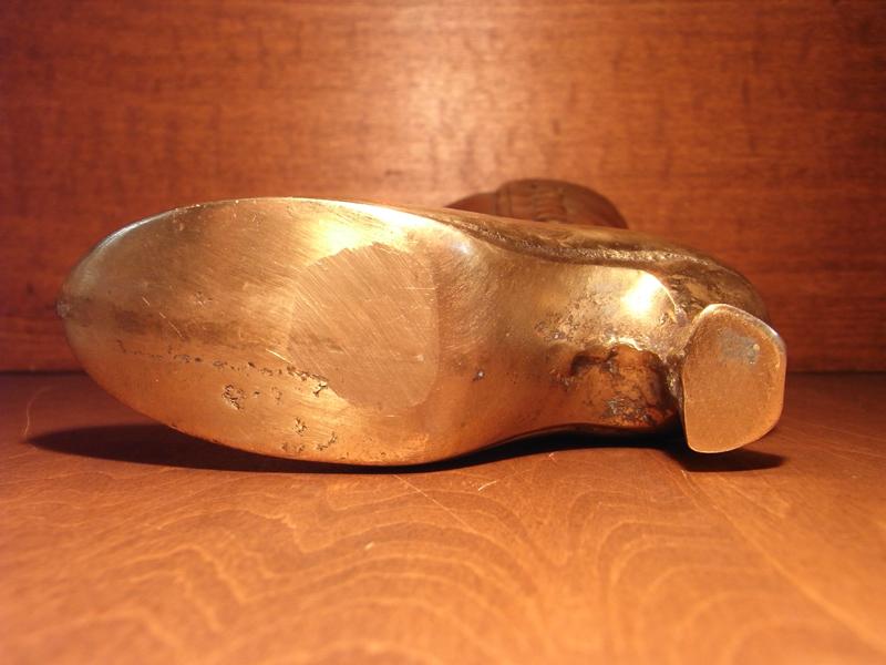 イタリア製真鍮製靴置物　アンティーク小物　LCM 5506（6）