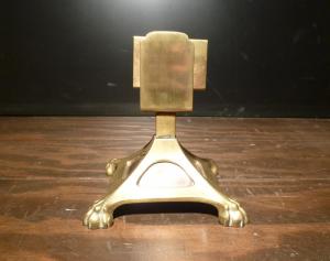 Italian brass match holder