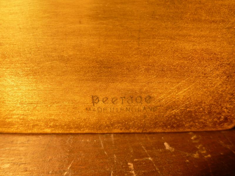 イギリス製真鍮製テーブル用箒&ちりとり　アンティーク小物　LCM 5508（7）