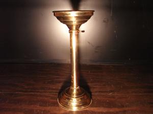 Italian brass hat stand