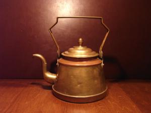 Italian brass kettle