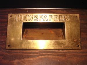 brass NEWSPAPERS slot