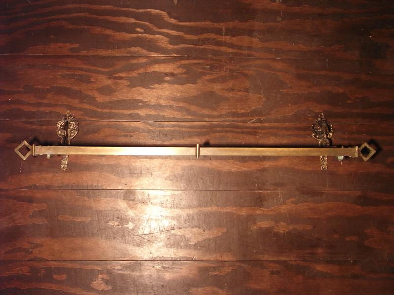 オランダ製真鍮タオルハンガー　家具パーツ　壁タオル掛け　LCM 5574（2）