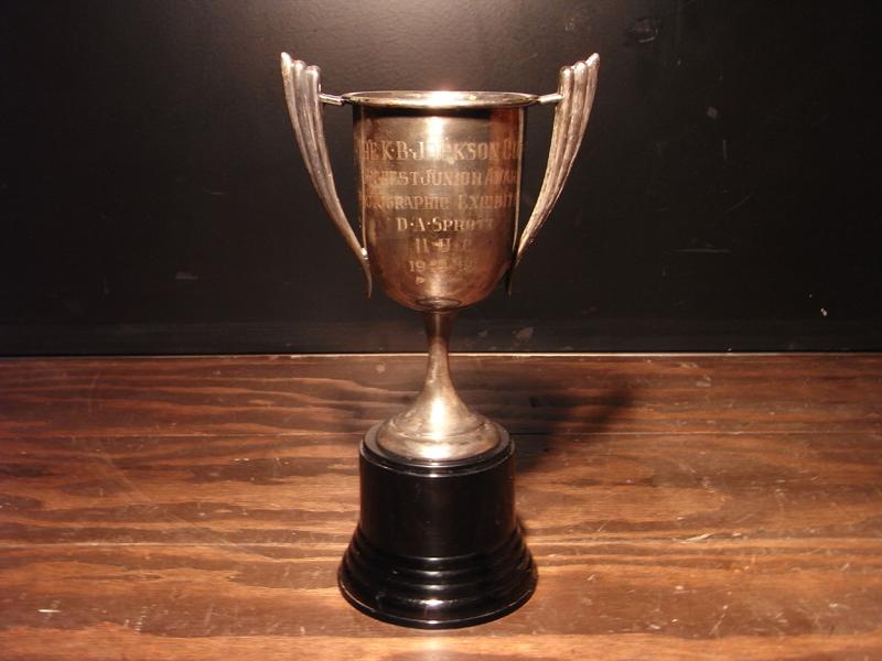 THE K.B.JACKSON CUP trophy