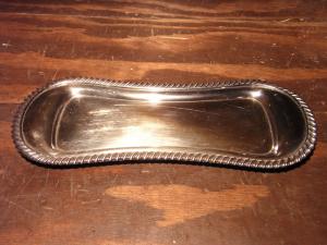 silver tray