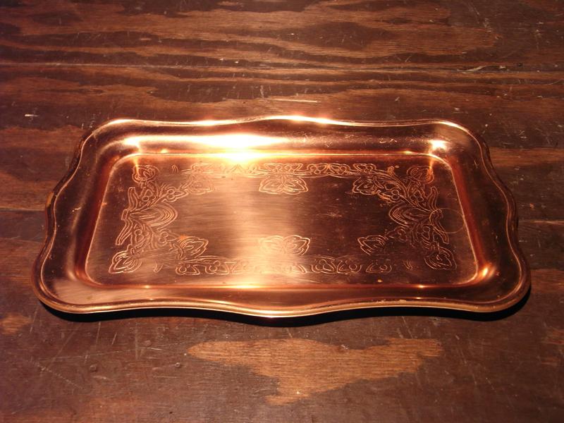 copper tray