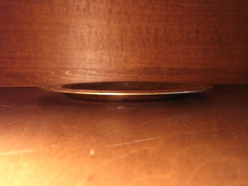 真鍮トレイ、コイントレー、カルトン　LCM 5649（2）