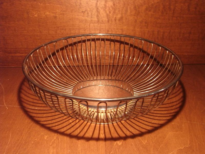 silver wire tray