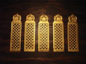 Italian brass finger plate（5点あり！）