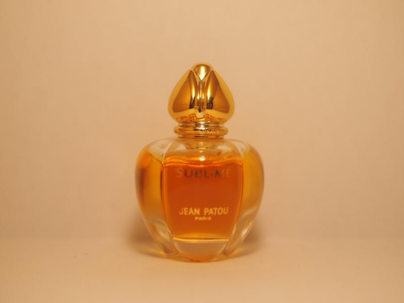 French glass perfume bottle