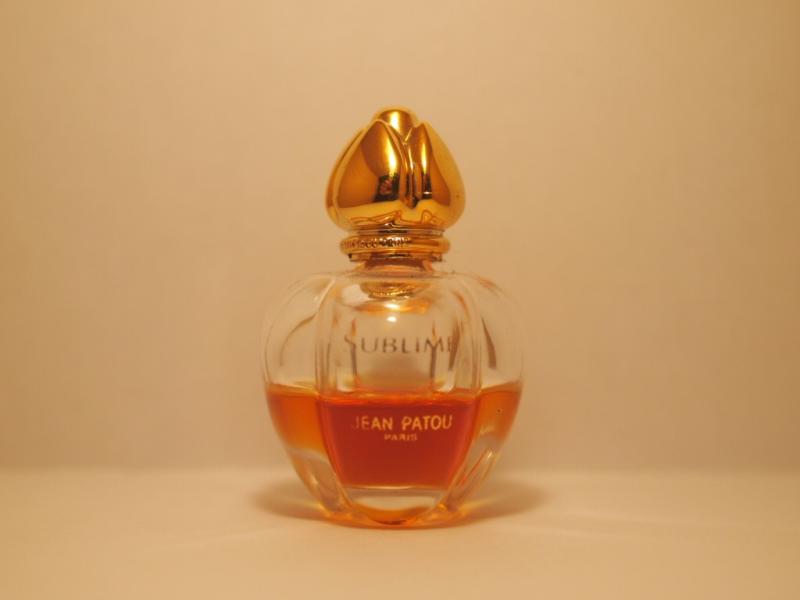 French glass perfume bottle