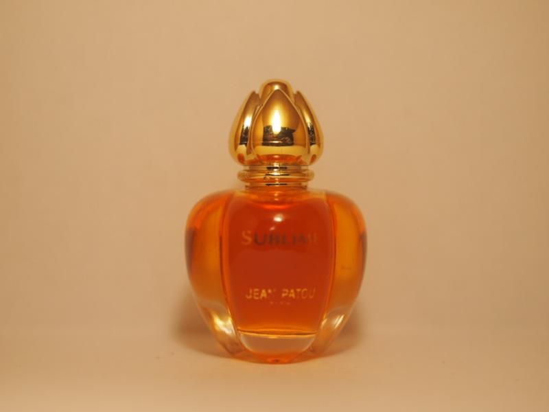 French glass perfume bottle