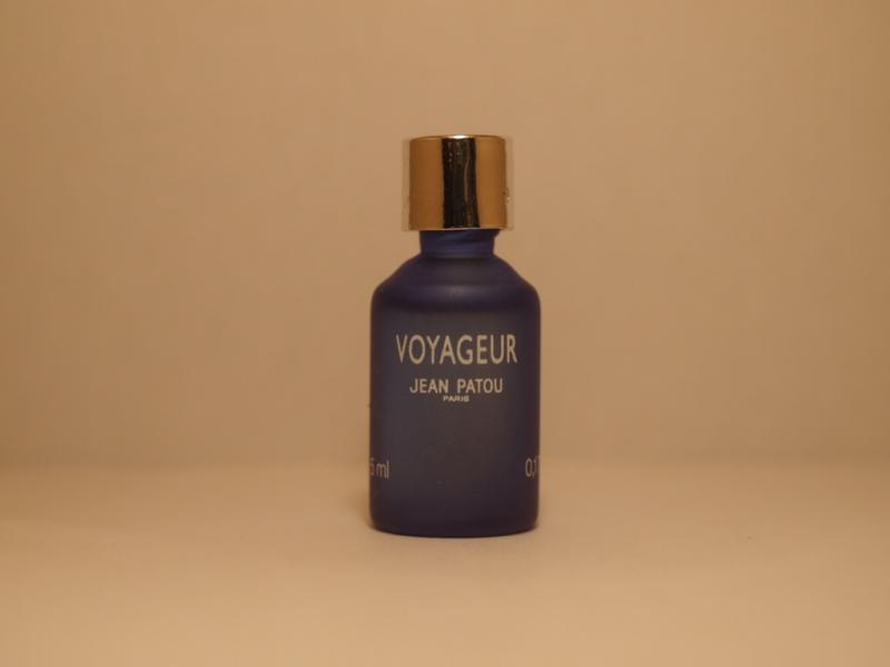 JEAN PATOU VOYAGEUR香水瓶、ミニチュア香水ボトル、ミニガラスボトル、香水ガラス瓶　LCC 0932（3）