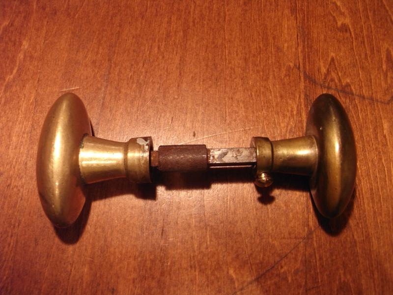 1930年代フランス製真鍮ドアノブ通販 中目黒実店舗あり ドアカスタム ドアDIY ドアパーツ、ハードウエア LCM 4678(2)
