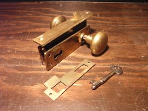 brass door knob SET