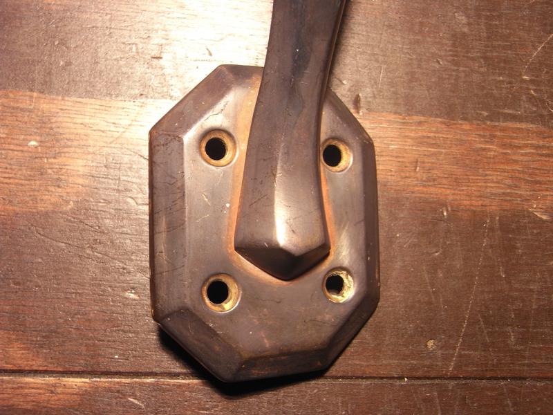 アンティーク真鍮製ドアハンドル　ドア取っ手　家具パーツ ハードウエア　LCM 4821（4）