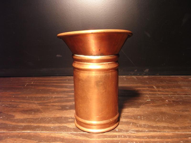 イタリア製アンティーク真鍮製水差し（カルトン、花器、花瓶）　LCM 4901（2）