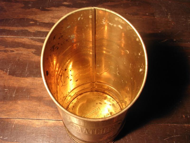 アンティーク真鍮製水差し（カルトン、花器、花瓶）　LCM 4904（6）