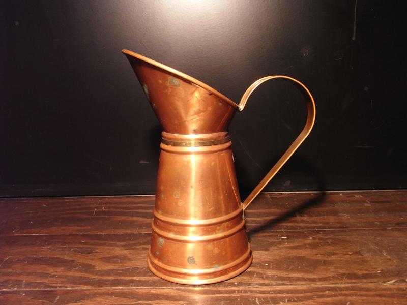 アンティーク真鍮製水差し（カルトン、花器、花瓶）　LCM 4896（2）