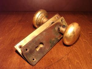 brass door knob SET