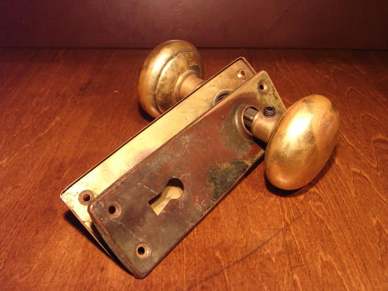 brass door knob SET