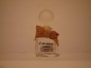 French glass perfume bottle