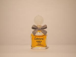 French glass perfume bottle