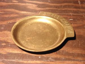 brass ”SMALL CHANGE” tray