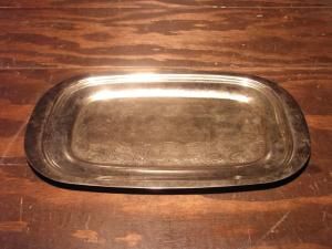 silver tray