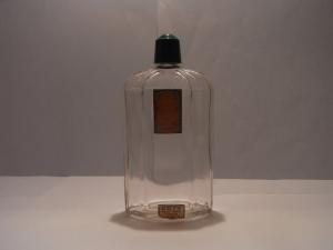 French glass perfume bottle