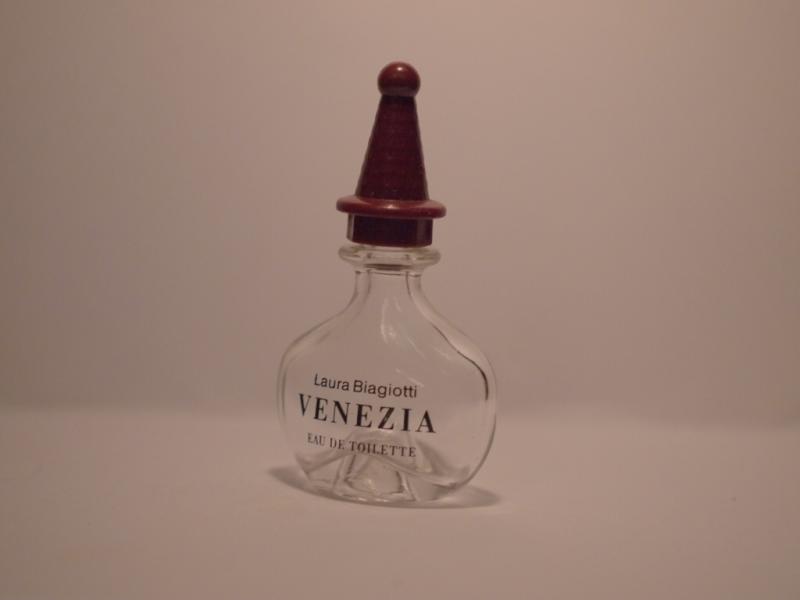 Laura Biagiotti/VENEZIA香水瓶、ミニチュア香水ボトル、ミニガラスボトル、サンプルガラス　LCC 0005（2）