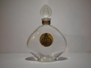 French glass perfume bottle