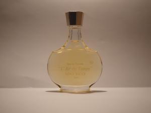 French glass perfume bottle