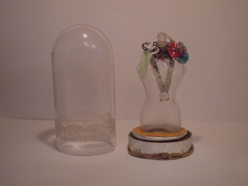 Schiaparelli/Shocking香水瓶、ミニチュア香水ボトル、ミニガラスボトル、サンプルガラス瓶　LCC 0031（2）