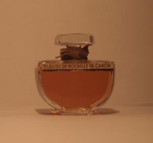 French glass perfume bottle