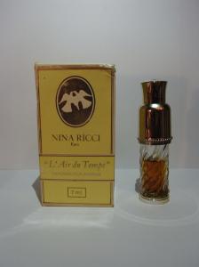 French glass perfume bottle