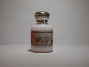 French glass perfume bottle