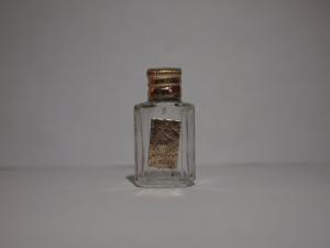 French glass perfume bottle