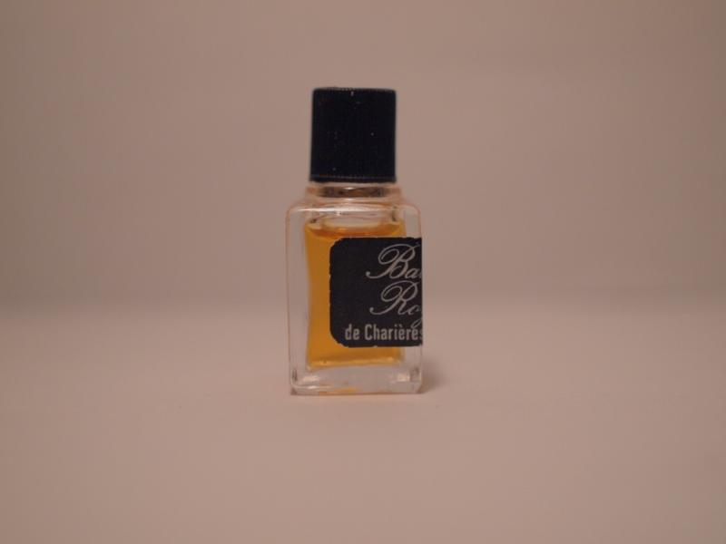 De Charieres/Ballade Royale香水瓶、ミニチュア香水ボトル、ミニガラスボトル、サンプルガラス瓶 LCC 0055(4)