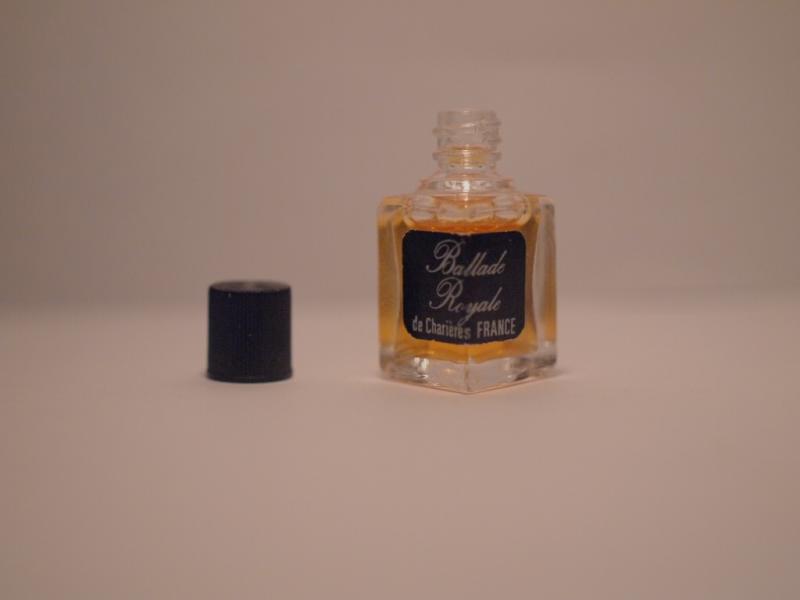 De Charieres/Ballade Royale香水瓶、ミニチュア香水ボトル、ミニガラスボトル、サンプルガラス瓶　LCC 0055（5）