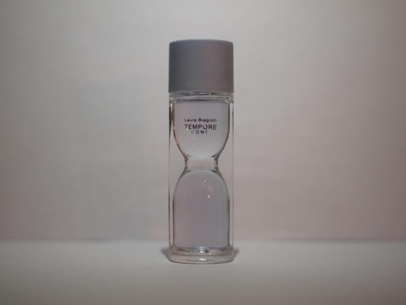 Laura Biagiotti/TEMPORE UOMO香水瓶、ミニチュア香水ボトル、ミニガラスボトル、サンプルガラス瓶　LCC 0058（1）